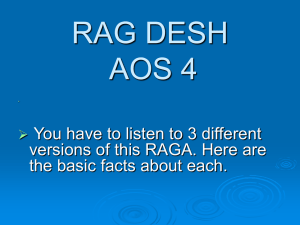 RAGA DESH AOS 4 - Musical Meanderings
