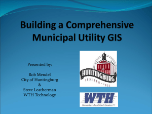 Developing and Maintaining a Utilities GIS System