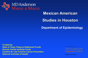 slide presentation - MD Anderson Cancer Center