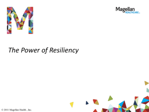 The Power of Resilency