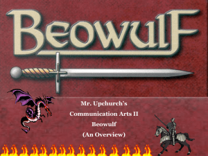 Beowulf Overview PowerPoint - Farmington R