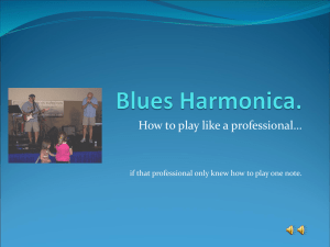 Blues Harmonica.