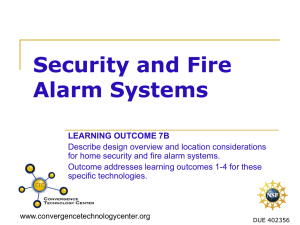 Security and Fire Alarm Systems