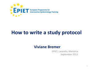 17-How to write a study protocol_2011