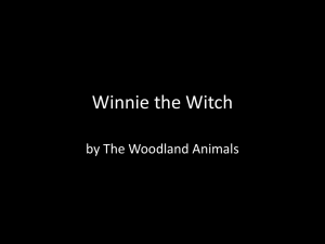 Winnie the Witch - Farfield Primary School