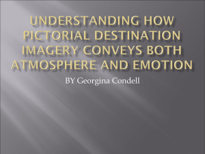 Understanding how pictorial destination imagery conveys