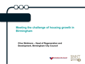 The Birmingham Municipal Housing Trust