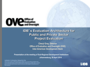 Session 3 - IaDB evaluation architecture for public and private sector