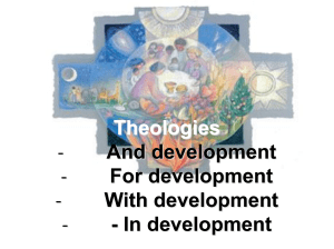 Theology and development