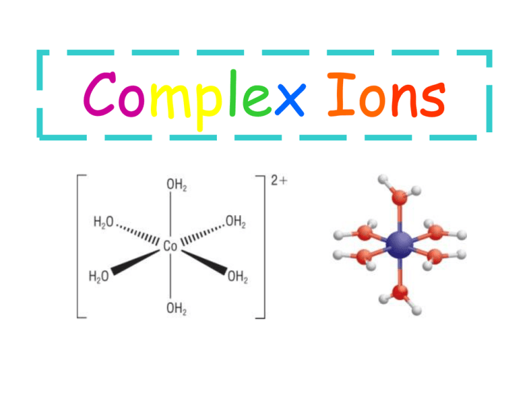 Complex Ions