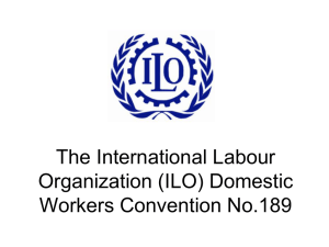 (ILO) Domestic Workers Convention 189 - Anti