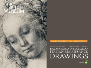 how to look at Italian Renaissance drawings