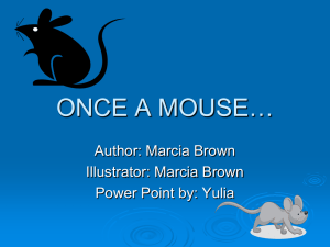 Once a Mouse by Yulia