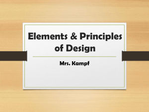 Elements & Principles