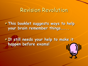 Revision Revolution students
