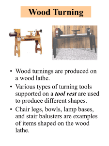 Wood Turning - Marlington Local Schools