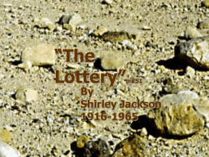 "The Lottery" (p, 251)