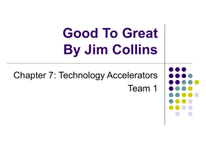 Good To Great By Jim Collins