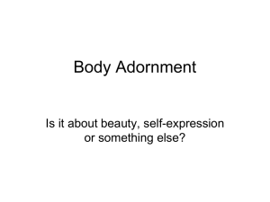 Body Adornment
