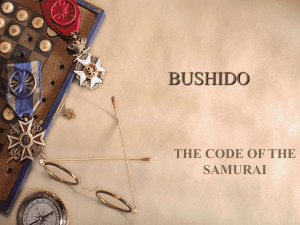 5.2 Code of Bushido