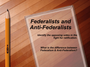 Federalists and Anti