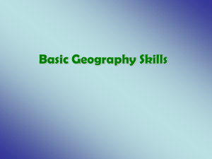 Basic Geography Skills