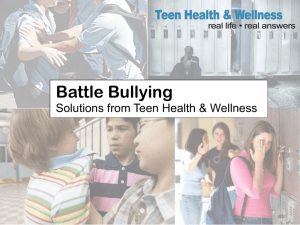 Bullying Resource PPt