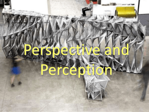 Perception / Perspective ppt - Ms. Fell