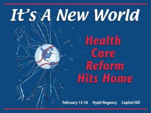 Preview of NAHU`s New Health Reform Certification Course: Part Two