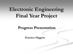 Progress Presentation