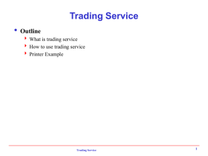 Trading Service