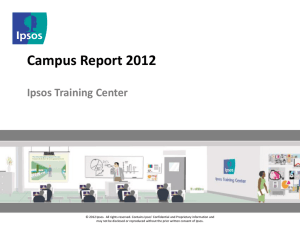 Final Report - Ipsos Training Center