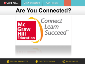 Are You Connected? - McGraw Hill Higher Education