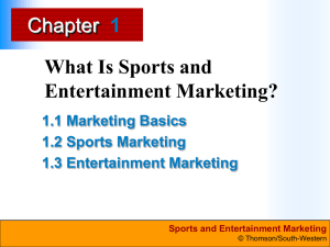 Sports Marketing