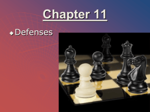 11. Defenses