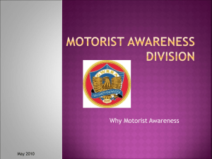 Motorist Awareness Division - Gold Wing Road Riders Association
