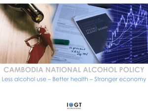 Alcohol Policy Cambodia - ED KeyNote (1)