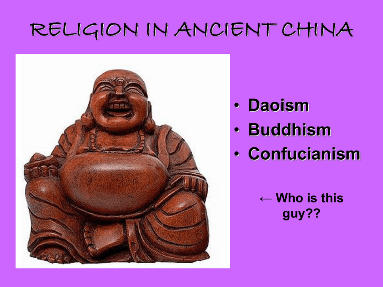 Where Did Ancient China Practice Their Religion