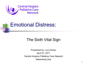 Emotional Distress: