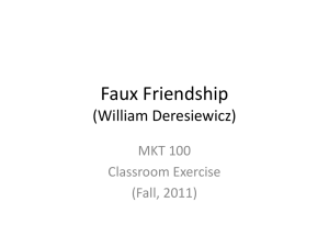 Faux Freiendship (William Deresiewicz)