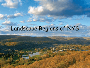 Landscape Regions of NYS - Hicksville Public Schools / Homepage