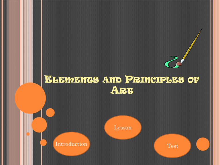 Elements And Principles Of Art