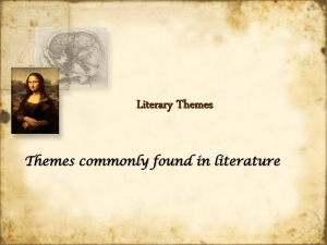 What is Theme in Literature?