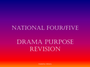 Drama Purpose Revision