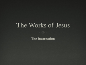 The Works of Jesus - An Unworthy Servant