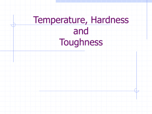 Temperature Effects and Surface Properties