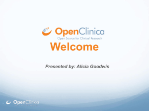 How new technologies in the OpenClinica product roadmap may be
