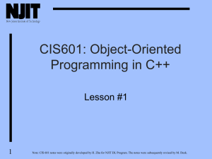The Introduction to Object