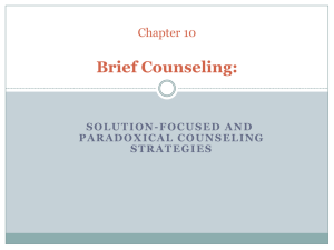 paradoxical brief counseling (pbc)