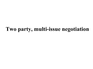 two party negotiation winter 2013